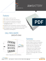 JLM Energy Battery Specifications