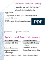 Combining Inductive and Analytical Learning: CS 5751 Machine Lear Ning Chapter 12 Comb. Inductive/Analyti Cal 1