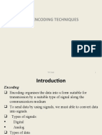 Digital Encoding Techniques: TCC E&I 1