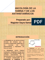 Clase 6 Farmacología de La Histamina y de Los Antihistamínicos