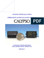 Calypso Operation and Installation Manual