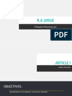 Philippine Pharmacy Act