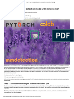 How To Train An Object Detection Model With Mmdetection - DLology