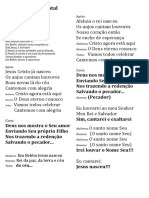 Chegou o Natal (LETRA) PDF