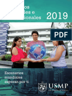 Usmp Convenios Nacionales-Internacionales PDF