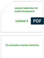 Green Chemistry Application For Sustainable Development