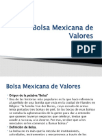 Bolsa Mexicana de Valores (Presentacion)