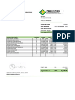 Factura Proforma 16 de Septiembre 2020