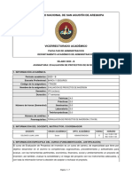 Silabo-Evaluacion de Proyectos de Inversion (2020-B)