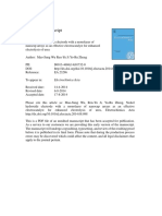 Nickel Hydroxide Electrode With A Monolayer of Nanocup Arrays As An