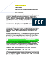 Reflexiones Sobre La Educación Basada en Competencias