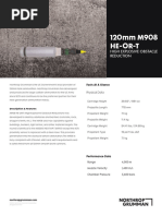 120mm M908 He-Or-T: High Explosive Obstacle Reduction