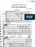 Bartok - Concerto For Orchestra (Full Score)