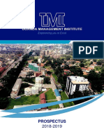 UMI Prospectus 2018 19 PDF