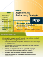 Acquisition and Restructuring Strategies