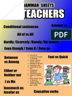 English Sheets For Teachers PDF