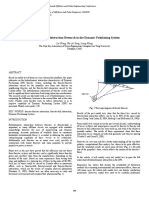 Hydrodynamic Interaction Research in The Dynamic Positioning System