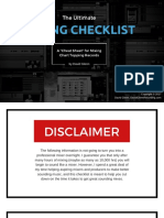 The Ultimate Mixing Checklist by David Glenn Recording 2