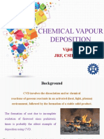 Chemical Vapour Deposition: Vijitha I. JRF, Csir-Niist