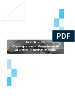 Computer Assisted Audit Technique (CAAT) PDF