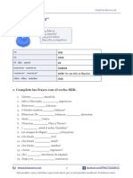 Verbo Ser Completa Las Frases PDF