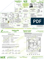 Calendario Matemático Agosto 2020