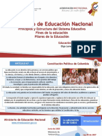 MEN - Fines de La Educacion - Pilares