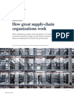 How Great Supply-Chain Organizations Work