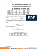 cap5-EJERCICIOS RESUELTOS DE ADMINISTRACION DE CAPITAL DE TRABAJO