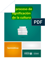 El Proceso de Significación de La Cultura