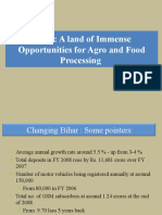 Bihar: A Land of Immense Opportunities For Agro and Food Processing