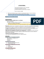 Litiasis Renal