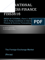 International Business Finance FINS3616: By: Mishal Manzoor M.manzoor@unsw - Edu.au