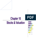 Chapter 10-Stocks - Valuation PDF