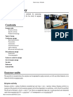 Enzyme Assay - Wikipedia