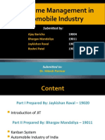 JIT in Automobile Industry