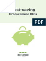 Cost Saving Procurement KPIs