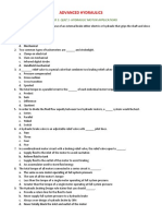 Advanced Hydraulics: Chapter 1: Quiz 1-Hydraulic Motor Applications