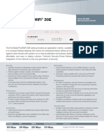 Fortigate/Fortiwifi 30E: Secure Sd-Wan Next Generation Firewall