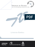 Literatura Espanola - Maria Del Prado Escobar Bonilla y Juan Jes