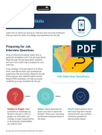 Interviewing Skills: Preparing For Job Interview Questions
