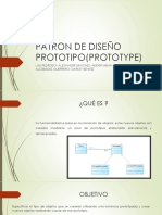 Patron de Diseño Prototipo (Prototype)