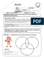 1 Tercer Grado Circulo Cromatico Act 1