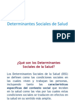 Determinantes Sociales de Salud 20 de Julio