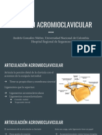 Luxación Acromioclavicular