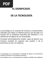 Significado de Tecnología