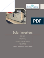 Solar Inverters