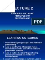 Lecture 2 (Material and Basic Prestressing)