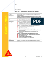 Sikagrind - 870: Efficient Grinding Aid & Performance Enhancer For Cement