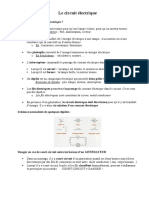 Bilan Competences Le Circuit Electrique